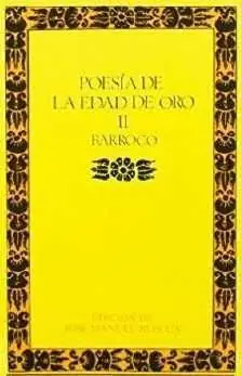 POESIA DE LA EDAD DE ORO, II BARROCO - SIGLO XVII - Certificado