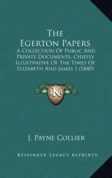 THE EGERTON PAPERS Súper Precio