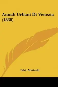 ANNALI URBANI DI VENEZIA (1838) Stock Limitado