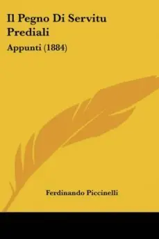 IL PEGNO DI SERVITU PREDIALI Más Vendido