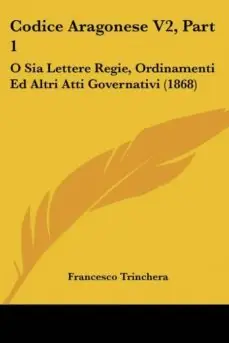 Ordenar Ahora Mismo CODICE ARAGONESE V2, PART 1