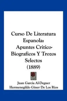 Imprescindible (Must-Have) CURSO DE LITERATURA ESPANOLA