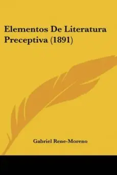 ELEMENTOS DE LITERATURA PRECEPTIVA (1891) Barato