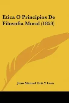 Certificado ETICA O PRINCIPIOS DE FILOSOFIA MORAL (1853)