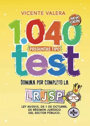 Gran Oferta 1040 Preguntas Tipo Test Lrjsp