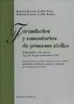 Novedad Formularios y Comentarios de Procesos Civiles