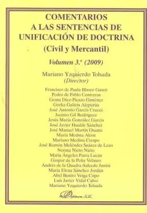 Ocasión Especial Comentarios a las Sentencias de Unificacion de Doctrina (Civil y Mercantil)