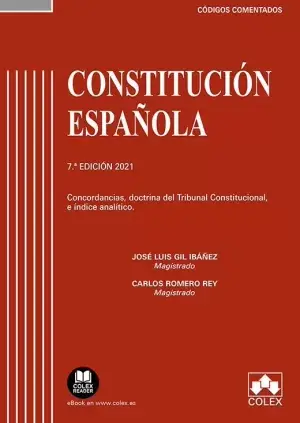 Constitución Española - Código Comentado Disponible Ahora