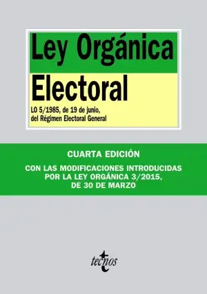 Entrega Rápida Ley Orgánica Electoral