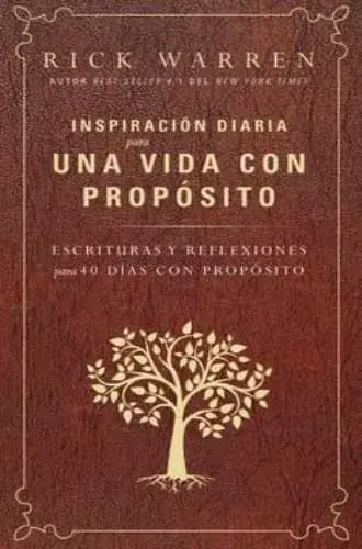 INSPIRACION DIARIA PARA UNA VIDA CON PROPOSITO INSPIRACION DIARIA PARA UNA VIDA CON PROPOSITO Barato