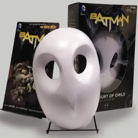 Gran Oferta BATMAN THE COURT OF OWLS MASK AND BOOK SET (THE NEW 52) BATMAN THE COURT OF OWLS MASK AND BOOK SET (THE NEW 52)