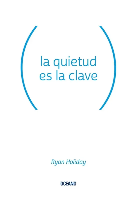 Precio De Fábrica LA QUIETUD ES LA CLAVE LA QUIETUD ES LA CLAVE