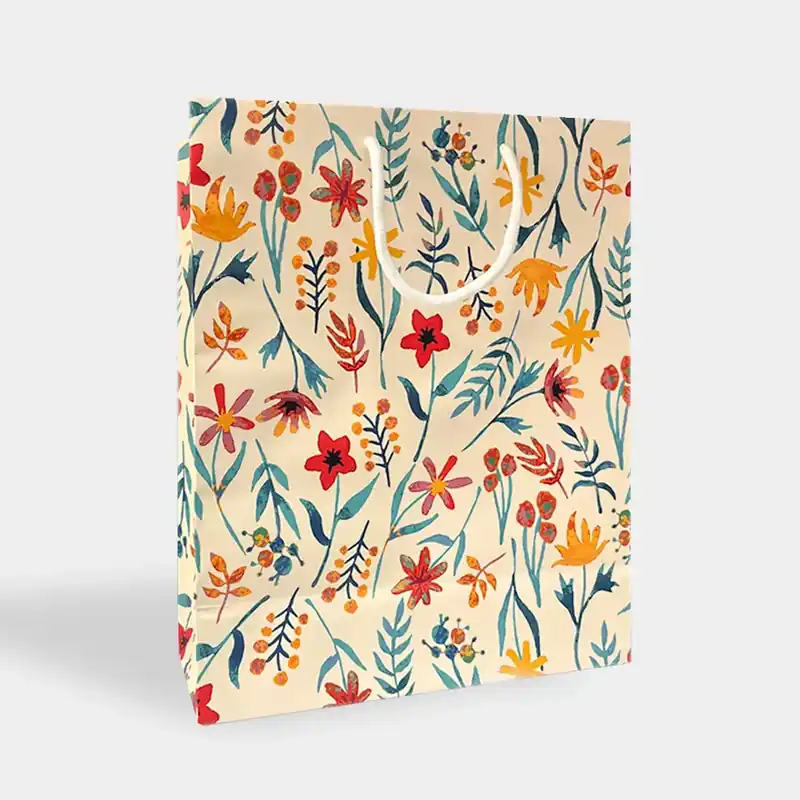Garantía De Devolución De Dinero BOLSA DE REGALO FLORAL ESPIGA (GRANDE) 37.5X30.5X12.5 CM. BOLSA DE REGALO FLORAL ESPIGA (GRANDE) 37.5X30.5X12.5 CM.