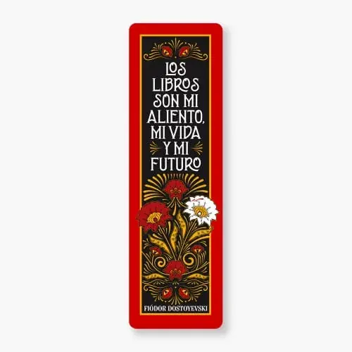 Promoción Exclusiva MARCAPAGINAS - "LOS LIBROS SON MI ALIENTO, MI VIDA Y MI FUTURO" (F. DOSTOIEVSKI) MARCAPAGINAS - "LOS LIBROS SON MI ALIENTO, MI VIDA Y MI FUTURO" (F. DOSTOIEVSKI)
