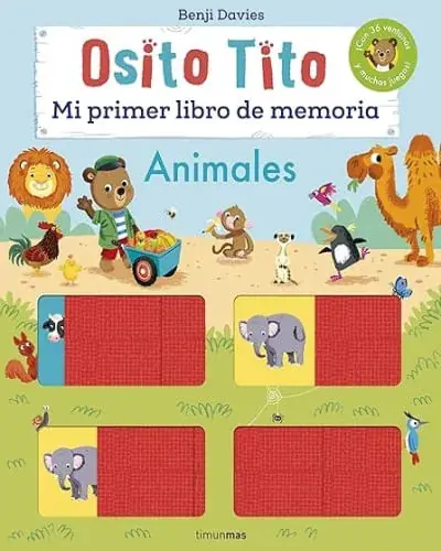 Promoción OSITO TITO - MI PRIMER LIBRO DE MEMORIA. ANIMALES OSITO TITO - MI PRIMER LIBRO DE MEMORIA. ANIMALES
