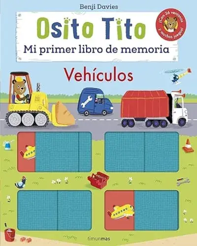 Precio Reducido OSITO TITO - MI PRIMER LIBRO DE MEMORIA. VEHICULOS OSITO TITO - MI PRIMER LIBRO DE MEMORIA. VEHICULOS