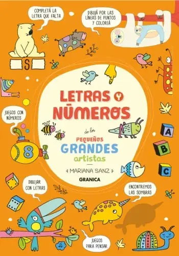 Oferta Limitada LETRAS Y NUMEROS DELOS PEQUEÑOS GRANDES ARTISTAS LETRAS Y NUMEROS DELOS PEQUEÑOS GRANDES ARTISTAS