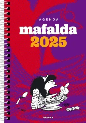 MAFALDA 2025 ANILLADA FEMINISTA VIOLETA-ROJO MAFALDA 2025 ANILLADA FEMINISTA VIOLETA-ROJO Oferta Flash