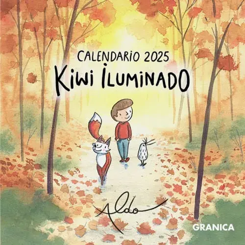 Entrega Rápida KIWI ILUMINADO 2025, CALENDARIO DE PARED KIWI ILUMINADO 2025, CALENDARIO DE PARED