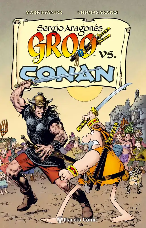 Groo vs Conan Disponible Ahora