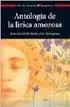 Certificado Antología de la lírica amorosa