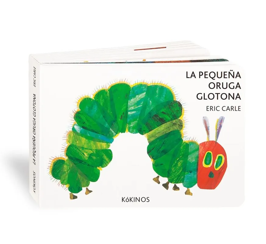 Súper Precio La Pequeña Oruga Glotona "Cartón - Esquinas Redondeadas - Pequeño"