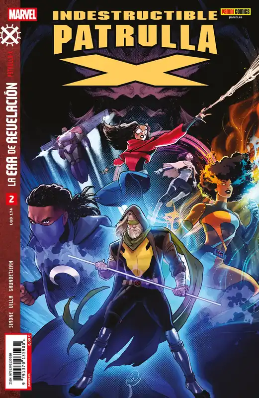 La era de revelación Indestructible Patrulla-X 2 Novedad
