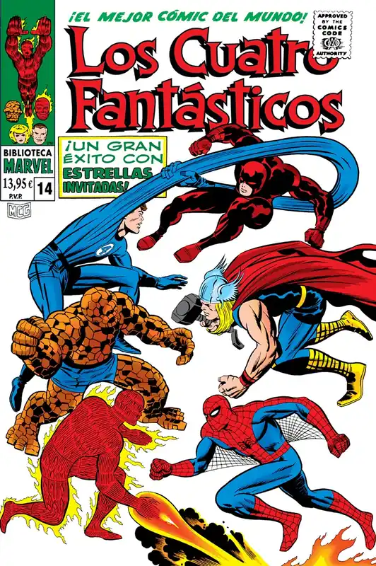 Favorito De Clientes Biblioteca Marvel 83. Los Cuatro Fantásticos 14