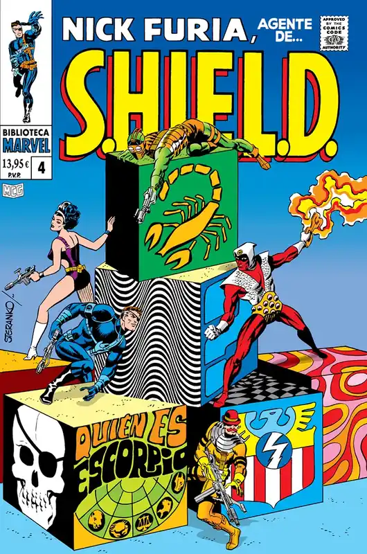Garantía De Devolución De Dinero Biblioteca Marvel 82. Nick Furia, Agente de S.H.I.E.L.D 4