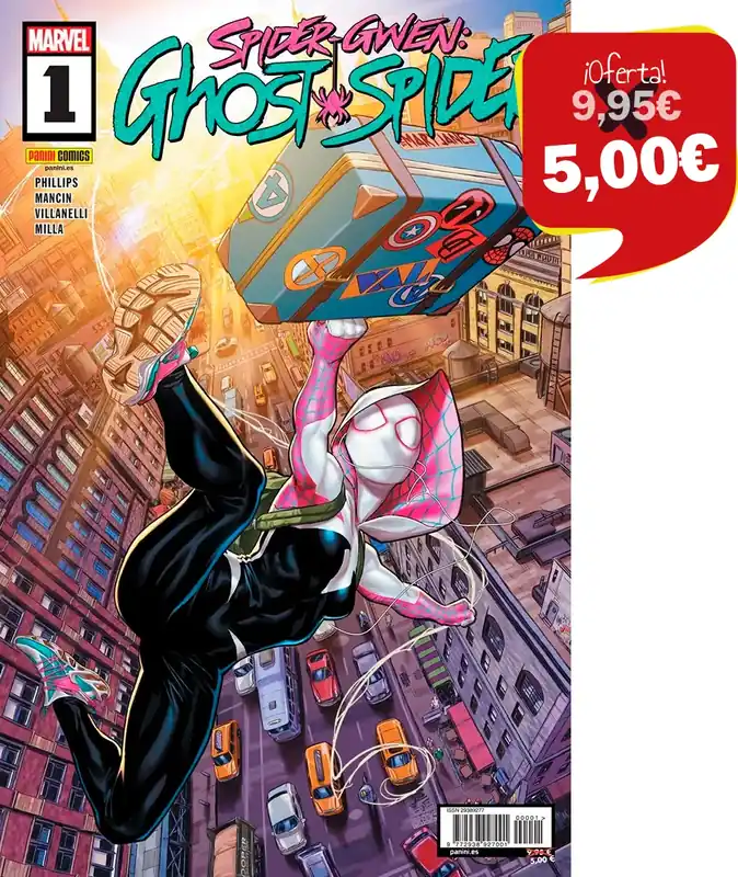 Marca Reconocida Spider-Gwen Ghost Spider 1
