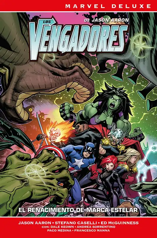 Marvel Deluxe. Los Vengadores de Jason Aaron 3 Disponible Ahora