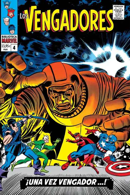 Biblioteca Marvel 41. Los Vengadores 4 Directo De Fábrica