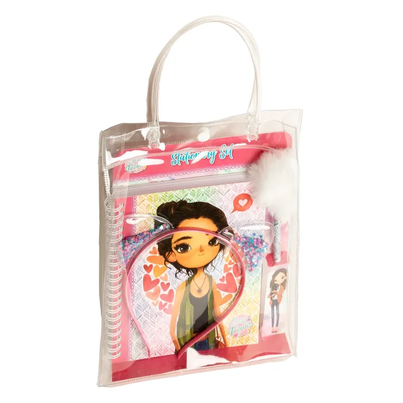 Mejor Precio GIRL POWER - BOLSA CON LIBRETA + LAPIZ POMPOM + DIADEMA
