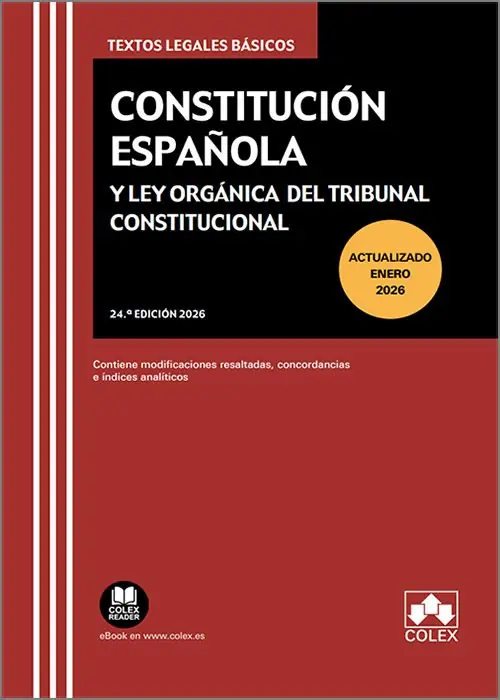 Favorito De Clientes Constitución Española y Ley Orgánica del Tribunal Constitucional