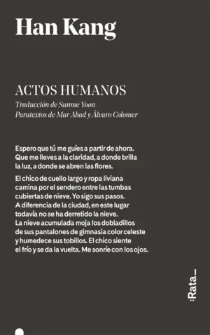 ACTOS HUMANOS Directo De Fábrica