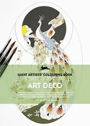 ART DECO COLOURING BOOK Descuento